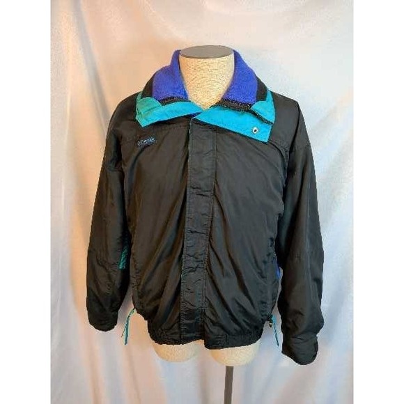 Columbia Sportswear Company Other - Columbia Interchange 3-in-1 Ski Jacket Bugaboo Fleece Mens L Colorblock Vintage